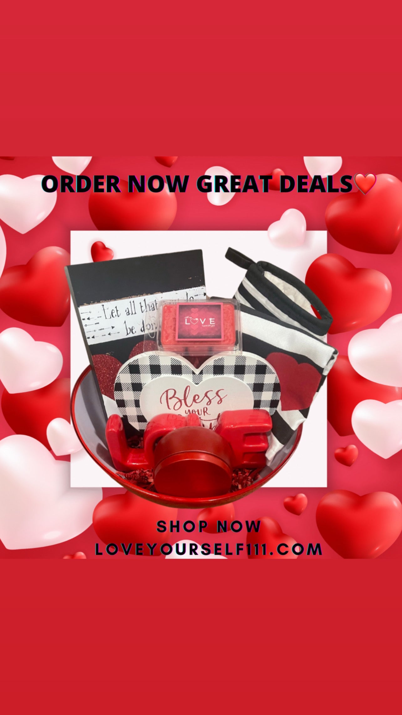 Gift basket for “Love”